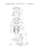 Clamping device for a cutting tool assembling and disassembling apparatus diagram and image