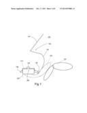 KNEE AIRBAG WITH CLAMSHELL HOUSING diagram and image