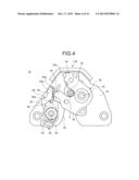 LATCH DEVICE FOR VEHICLE diagram and image