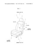 SEAT BACK STRUCTURE FOR VEHICLE diagram and image