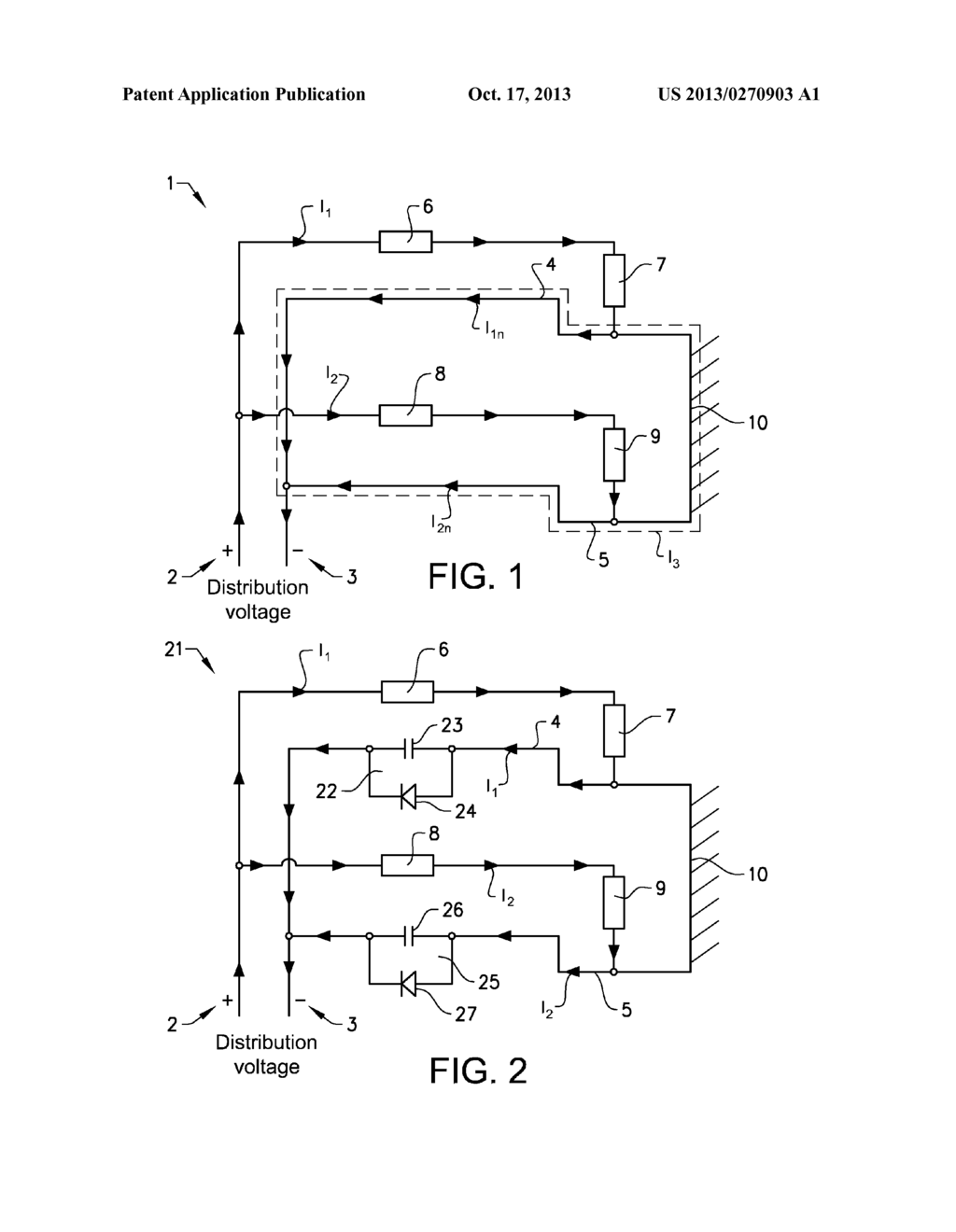 POWER SUPPLY ARRANGEMENT FOR DISTRIBUTION OF POWER - diagram, schematic, and image 02