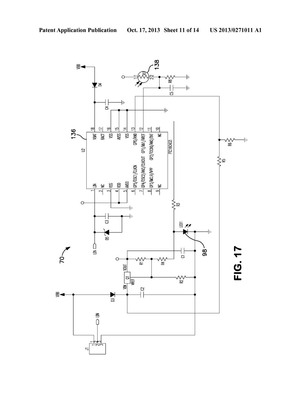 OCCUPANCY SENSOR AND OVERRIDE UNIT FOR PHOTOSENSOR-BASED CONTROL OF LOAD - diagram, schematic, and image 12
