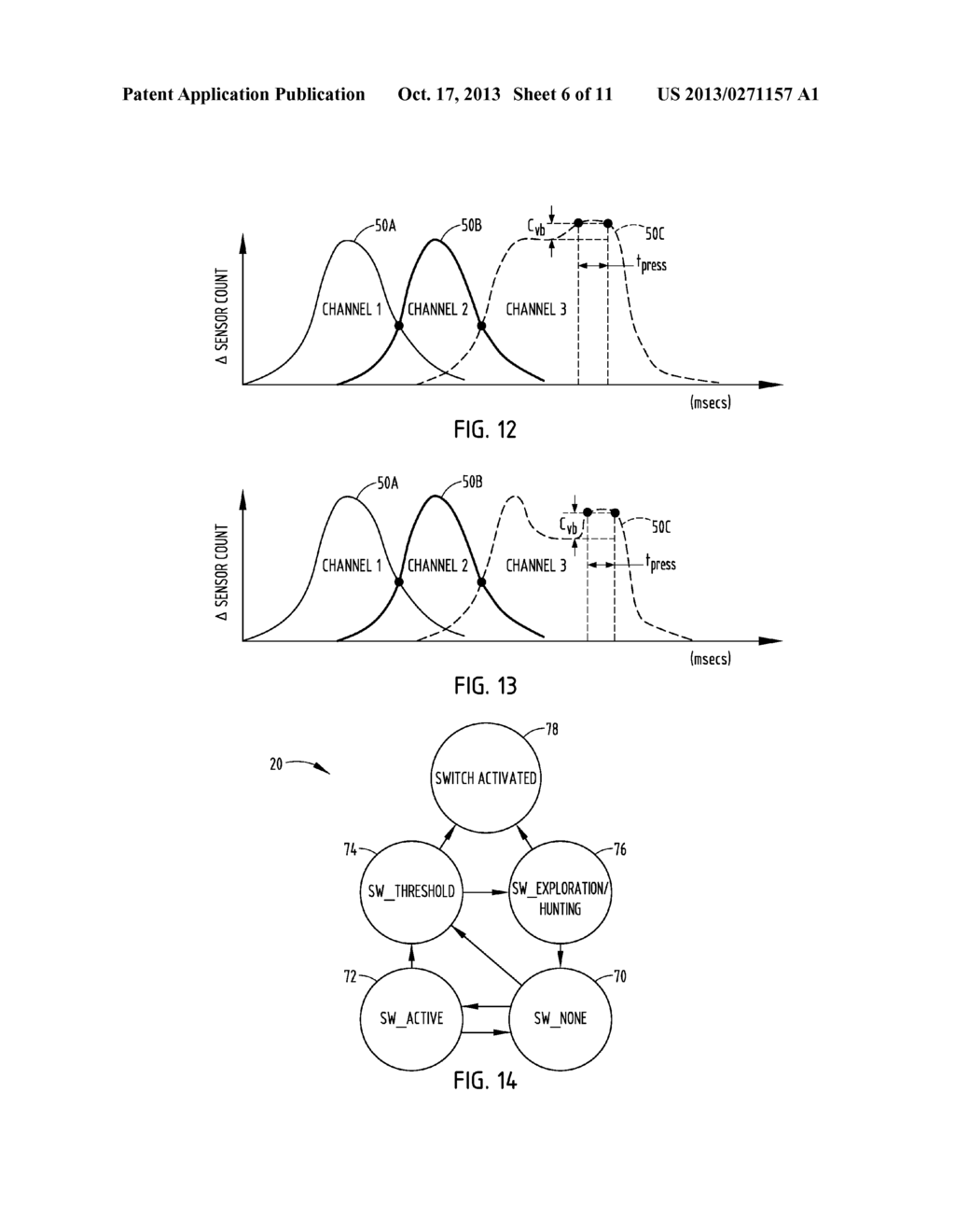 PROXIMITY SWITCH ASSEMBLY AND ACTIVATION METHOD WITH EXPLORATION MODE - diagram, schematic, and image 07