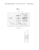 REMOTE CONTROLLER EQUIPPED WITH TOUCH PAD AND METHOD FOR CONTROLLING THE     SAME diagram and image