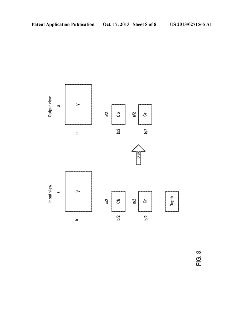 VIEW SYNTHESIS BASED ON ASYMMETRIC TEXTURE AND DEPTH RESOLUTIONS - diagram, schematic, and image 09