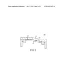 DISPLAY HAVING A FLEXURED ELEMENT diagram and image