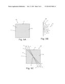 Diffuse reflecting optical construction diagram and image