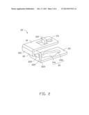 FASTENING DEVICE FOR HARD DISK DRIVE diagram and image