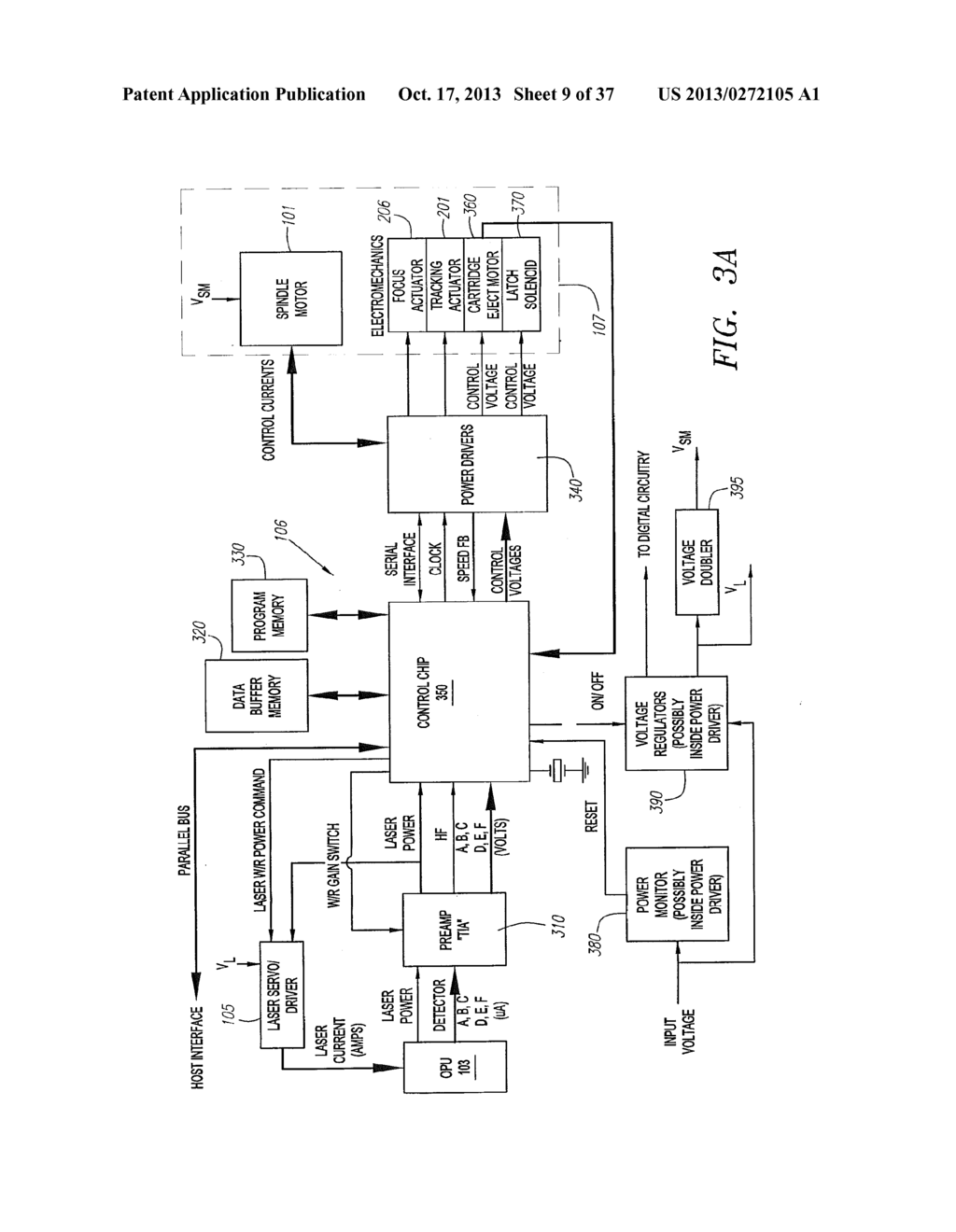 Servo Processor Receiving Photodetector Signals - diagram, schematic, and image 10