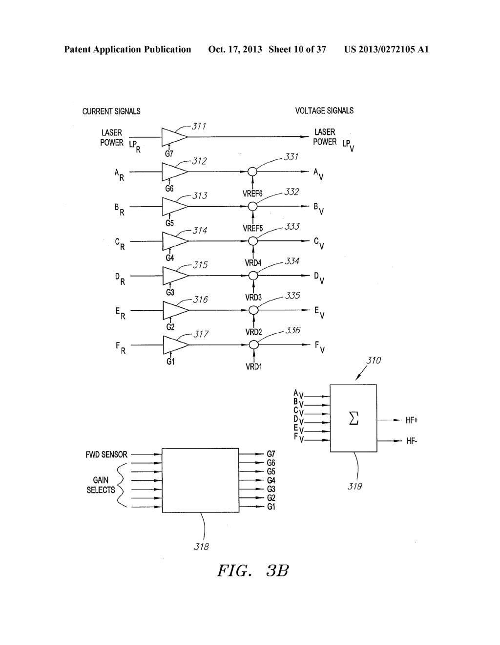 Servo Processor Receiving Photodetector Signals - diagram, schematic, and image 11