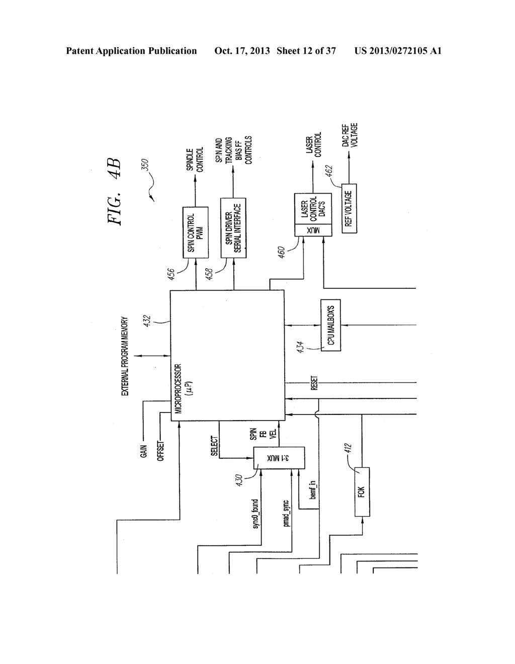 Servo Processor Receiving Photodetector Signals - diagram, schematic, and image 13