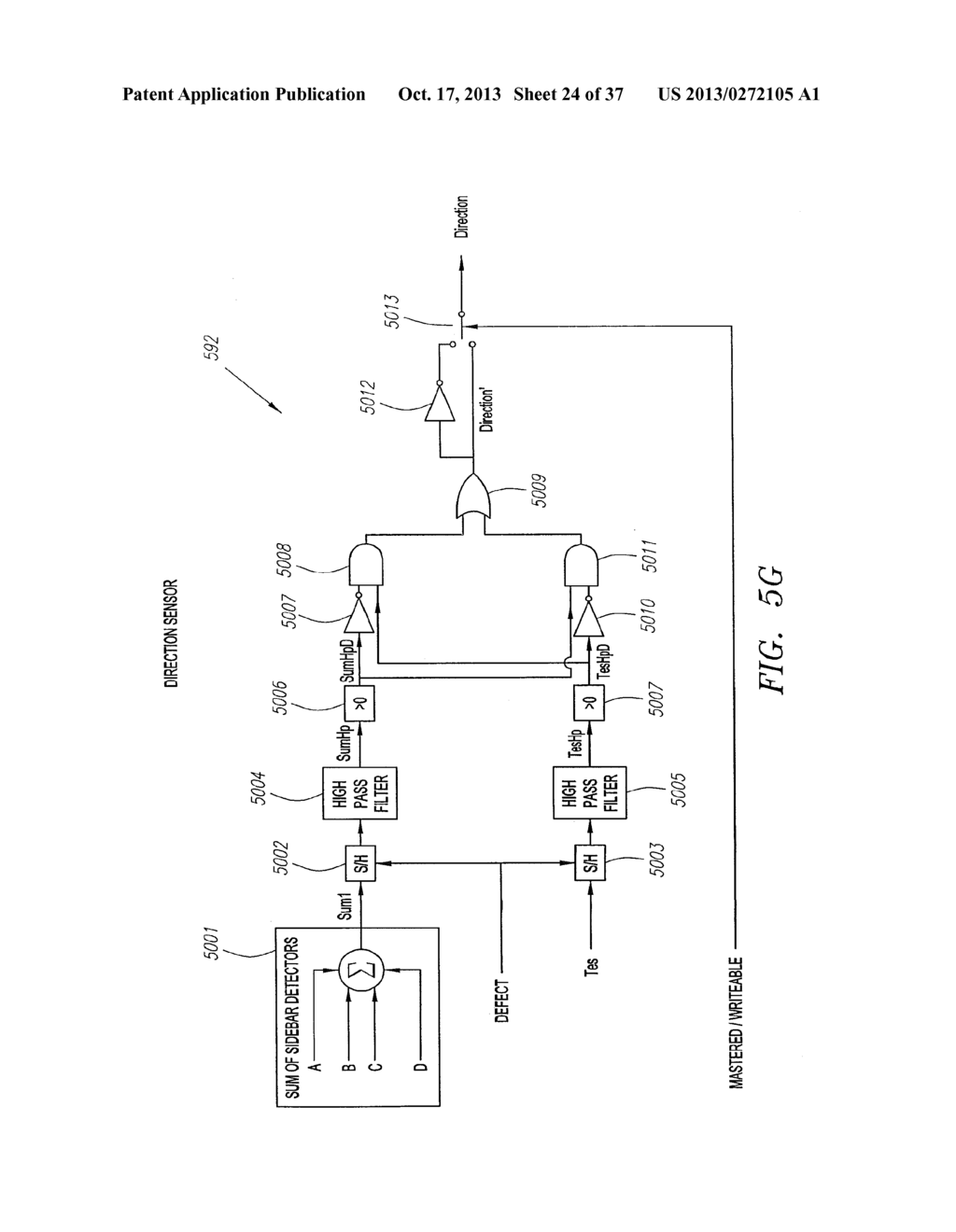 Servo Processor Receiving Photodetector Signals - diagram, schematic, and image 25