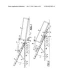 Roll Off Hoist With Hinged End Portion diagram and image