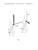 WIND TURBINE WITH ELECTROMAGNETIC WAVE TRANSMISSION SYSTEM diagram and image