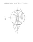 WIND TURBINE BLADE, WIND TURBINE GENERATOR INCLUDING WIND TURBINE BLADE,     AND METHOD FOR DESIGNING WIND TURBINE BLADE diagram and image