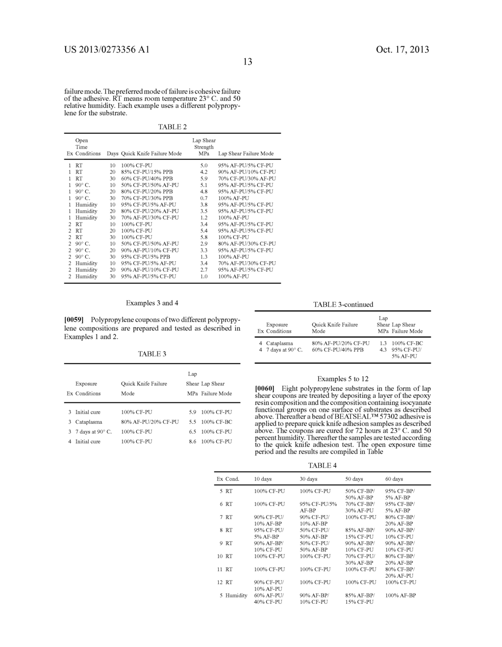 POLYOLEFINS HAVING ONE OR MORE SURFACES MODIFIED TO IMPROVE ADHESION OF     POLYISOCYANATE FUNCTIONAL ADHESIVES THERETO - diagram, schematic, and image 14