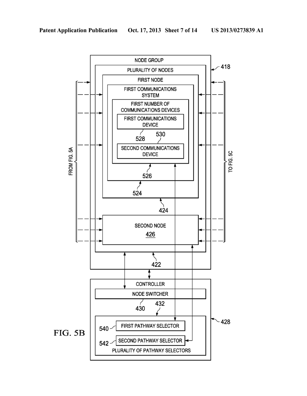 Method and Apparatus for Providing a Communications Pathway with High     Reliability - diagram, schematic, and image 08