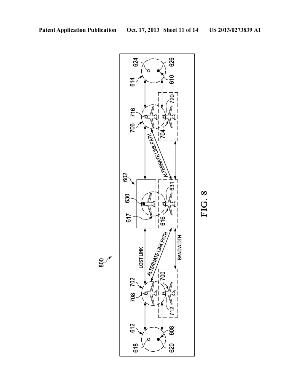 Method and Apparatus for Providing a Communications Pathway with High     Reliability - diagram, schematic, and image 12