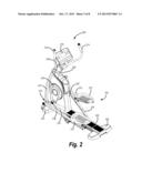 SYSTEM AND METHOD FOR SIMULATING ENVIRONMENTAL CONDITIONS ON AN EXERCISE     DEVICE diagram and image