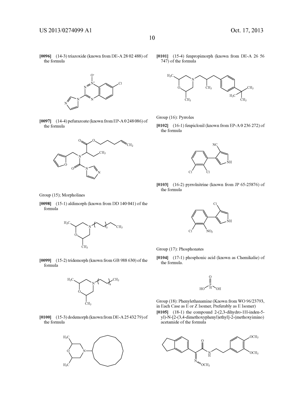Synergistic Fungicidal Active Substance Combinations - diagram, schematic, and image 11
