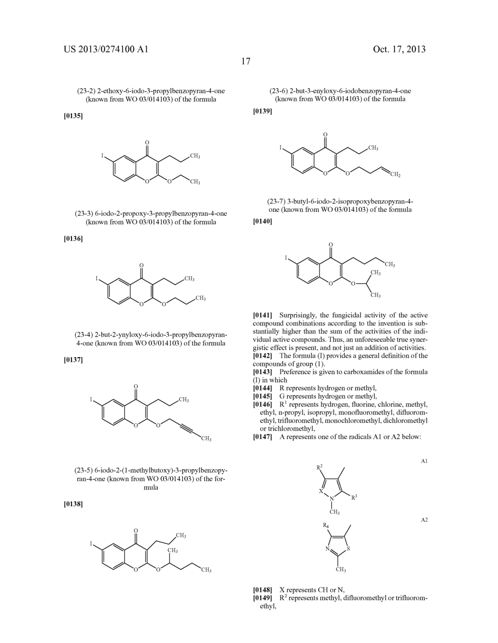 Synergistic Fungicidal Active Substance Combinations - diagram, schematic, and image 18