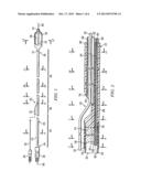 RAPID EXCHANGE BALLOON DILATION CATHETER HAVING REINFORCED MULTI-LUMEN     DISTAL PORTION diagram and image