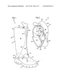 FOOTWEAR TENSIONING SYSTEM diagram and image