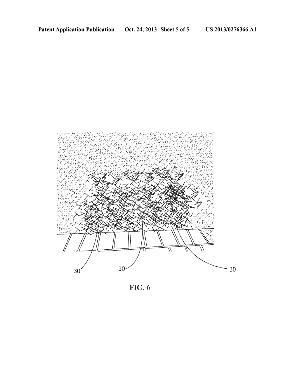 DENSIFIED ORGANIC MATERIAL FOR LANDSCAPING, METHOD OF MANUFACTURE AND     METHOD OF APPLICATION - diagram, schematic, and image 06