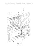 SUBSTRUCTURE OF A MOBILE DRILLING RIG WITH A MOVABLE CENTER FLOOR SECTION diagram and image