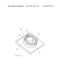 DEVICE FOR FIXING A CABLE TO A CABLE OUTLET SOCKET diagram and image