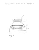 DEVICE FOR FIXING A CABLE TO A CABLE OUTLET SOCKET diagram and image