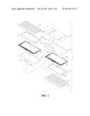 DUAL-SUBSTRATE CAPACITIVE TOUCH PANEL diagram and image