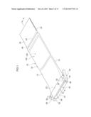 CASSETTE FOR CONTAINING ACCUMULATIVE FLUORESCENT SHEET diagram and image