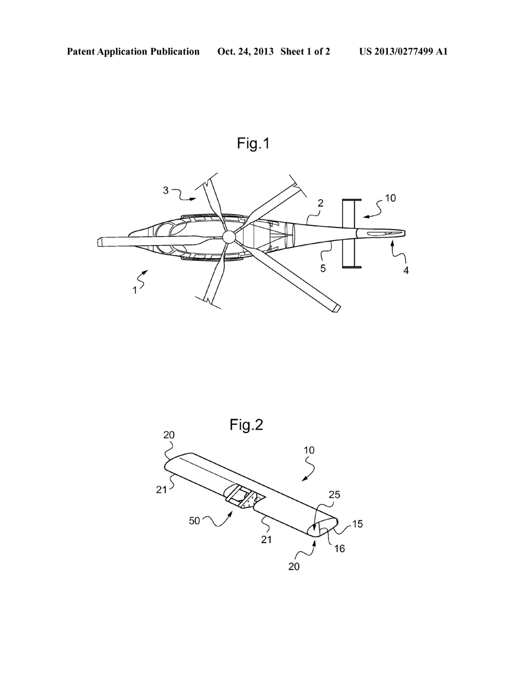 AIRCRAFT AIRFOIL, AND AN AIRCRAFT PROVIDED WITH SUCH AN AIRFOIL - diagram, schematic, and image 02