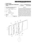 Rail, adhesive mounted, to display utensils and other objects. diagram and image