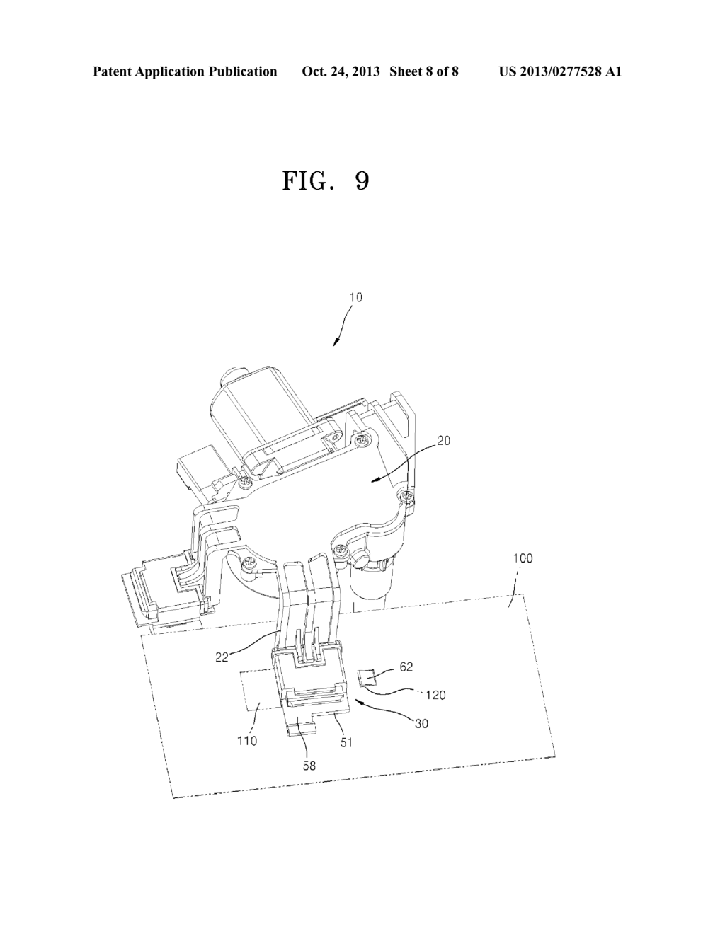 WIPER APPARATUS FOR VEHICLE - diagram, schematic, and image 09