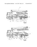 MOBILE WORK MACHINE COMPRISING A BRACING DEVICE diagram and image