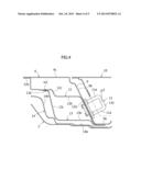 SURROUNDING STRUCTURE OF DOOR HOLDING MECHANISM diagram and image