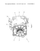 LIQUID COOLED ELECTRICAL MACHINE diagram and image