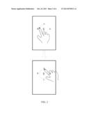 TOUCH SENSITIVE ELECTRONIC DEVICE WITH CLIPPING FUNCTION AND CLIPPING     METHOD diagram and image