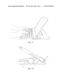 Stand and drawing-easel attached to a keyboard to use with mobile     electronic devices diagram and image