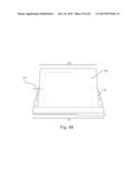 Stand and drawing-easel attached to a keyboard to use with mobile     electronic devices diagram and image