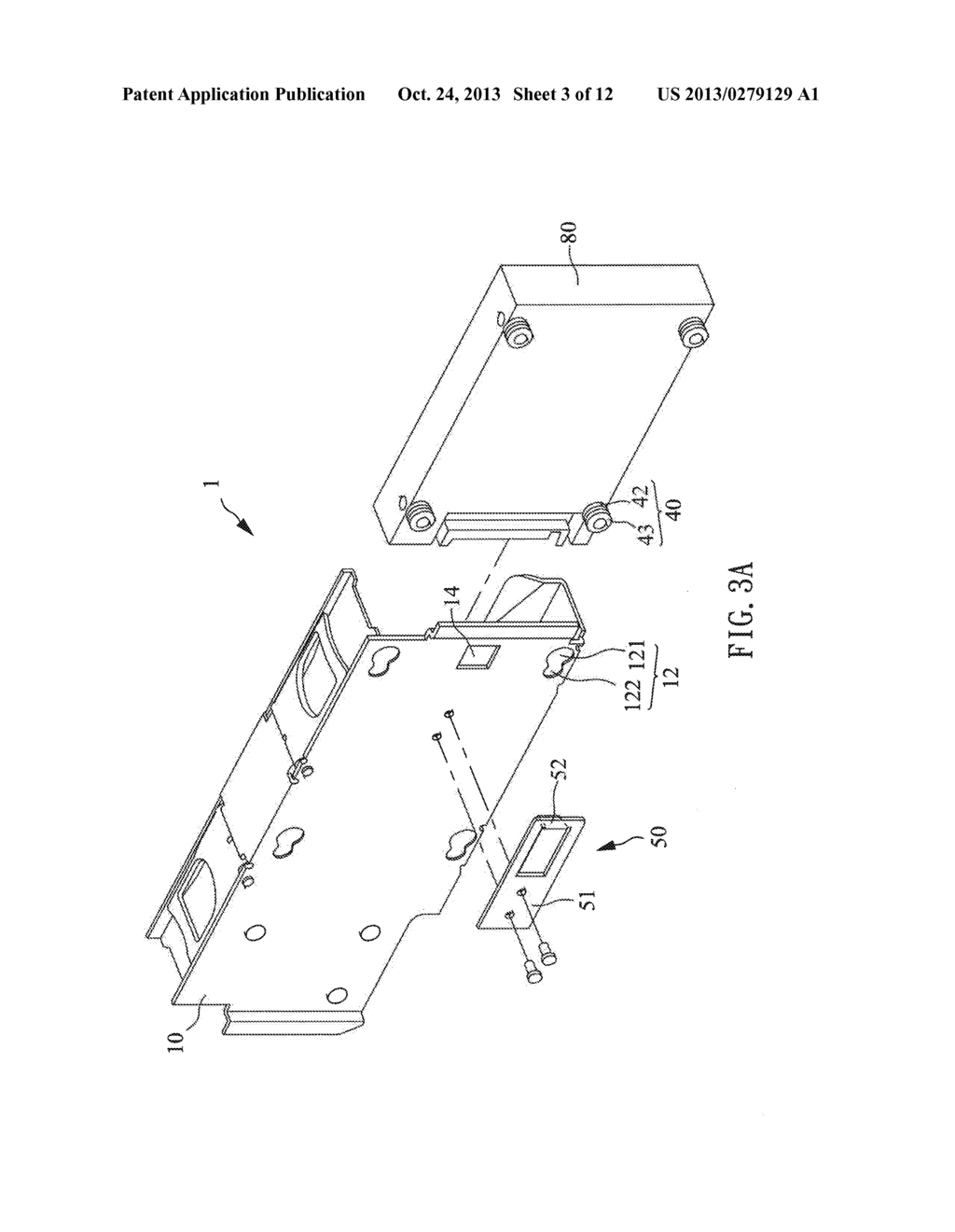 STORAGE DEVICE ASSEMBLING MODULE AND ELECTRONIC APPARATUS USING THE SAME - diagram, schematic, and image 04