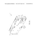 STORAGE DEVICE ASSEMBLING MODULE AND ELECTRONIC APPARATUS USING THE SAME diagram and image