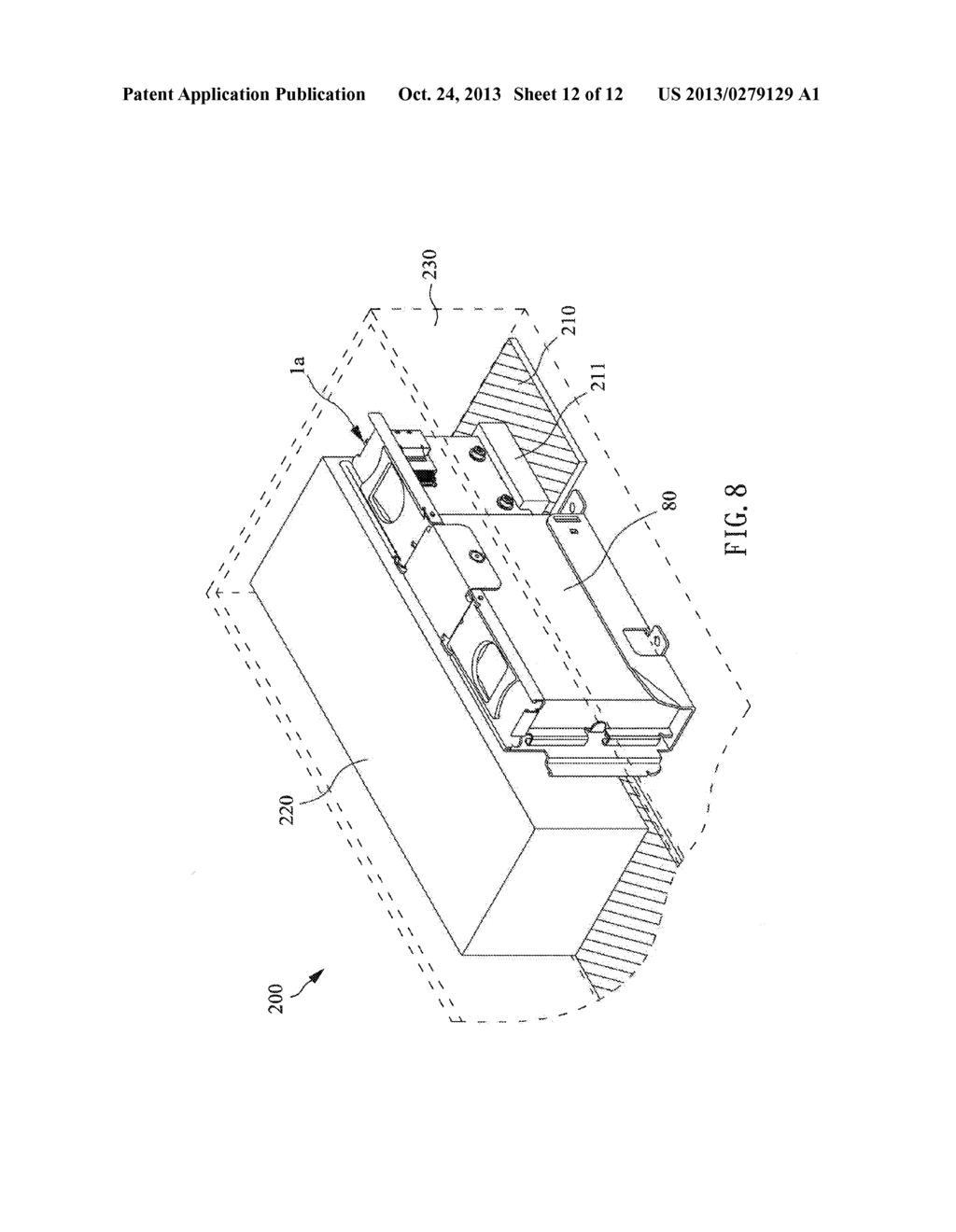 STORAGE DEVICE ASSEMBLING MODULE AND ELECTRONIC APPARATUS USING THE SAME - diagram, schematic, and image 13