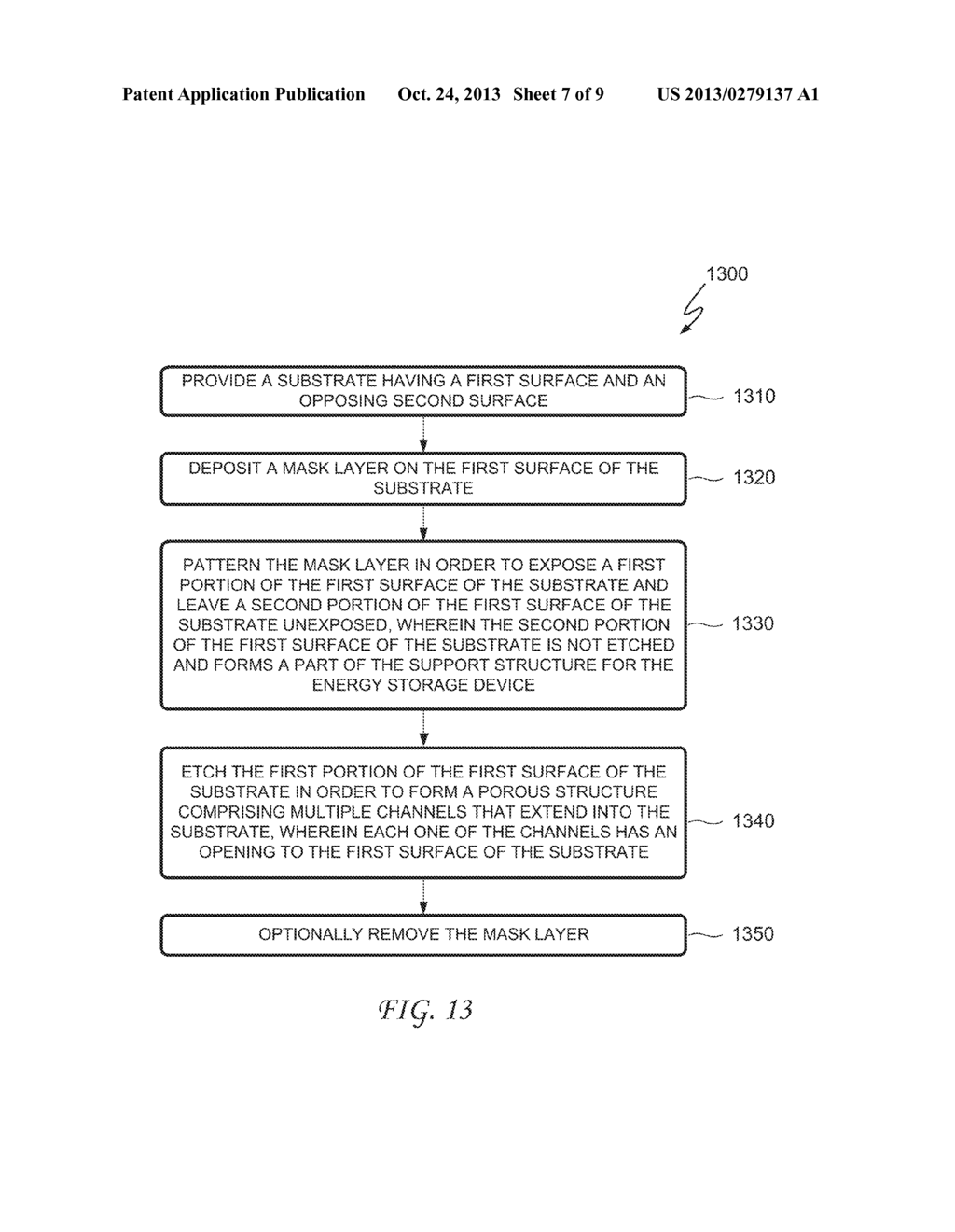 ENERGY STORAGE STRUCTURE, METHOD OF MANUFACTURING A SUPPORT STRUCTURE FOR     SAME, AND MICROELECTRONIC ASSEMBLY AND SYSTEM CONTAINING SAME - diagram, schematic, and image 08