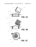 REFLECTOR FOR LIGHTING DEVICES COMPRISING MEANS ADAPTED TO ELIMINATE     LIGHTING UNEVENNESS diagram and image