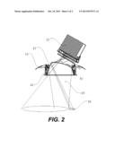 REFLECTOR FOR LIGHTING DEVICES COMPRISING MEANS ADAPTED TO ELIMINATE     LIGHTING UNEVENNESS diagram and image