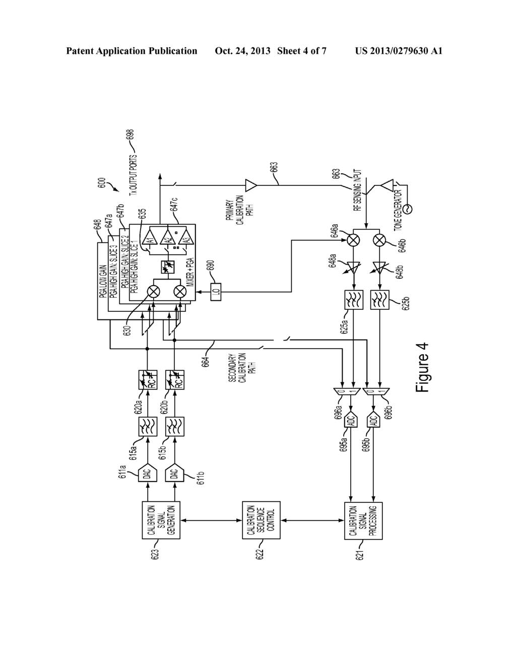 CIRCUIT AND TRANSMITTER FOR REDUCING TRANSMITTER GAIN ASYMMETRY VARIATION - diagram, schematic, and image 05