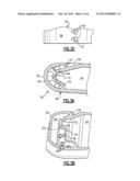 GAS TURBINE ENGINE AIRFOIL IMPINGEMENT COOLING diagram and image